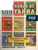 Enseñanza de Guitarra 10 para Nuevos y Viejos Guitarreros