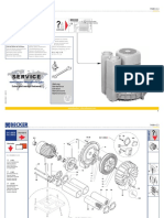 Planta - Becker - Bomba de Vacio - SV 5. 690-1 - Despiece