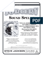 GURPS 4e - Thaumatology Sorcery - Sound Spells