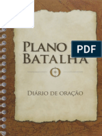 Diário de Oração Plano de Batalha Fervor Guia