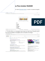Pasos para Instalar Winrar