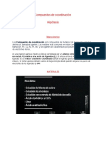 Compuestos de Coordinación