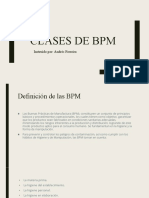 Clases de BPM