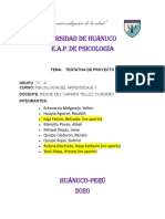 Tentativa de Proyecto