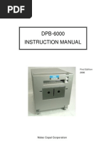 DPB-6000 Instruction Manual