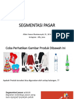 7 - Segmentasi Pasar