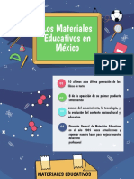 Evolución materiales educativos México