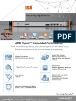 AMD Ryzen™ Embedded Performance.: Rack Security Appliance