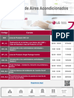 Calendario de Cursos Virtuales de Abril 2022 - Academia de Aire Acondicionado LG vs.02