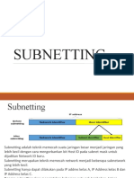 Subnetting