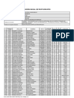 Reporte Padron Inicial