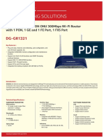 Switching Solutions: DG-GR1321