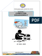 Computer Disassembly: Tle 9: Information and Communication Technology
