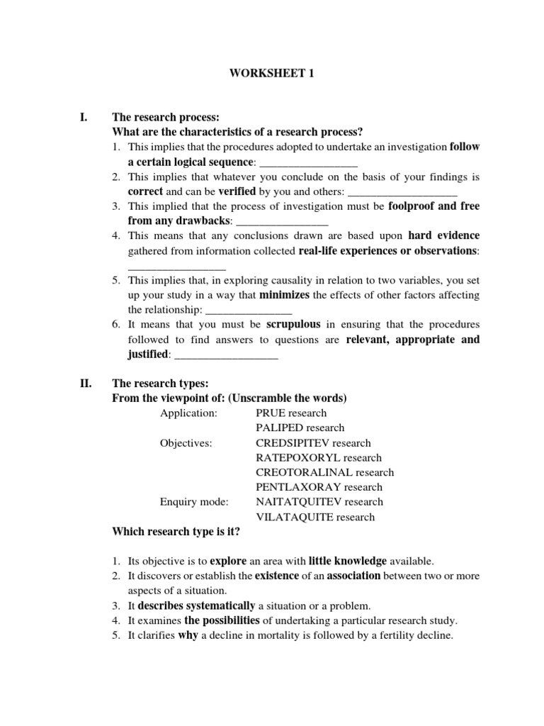 Research Exercises | PDF | Quantitative Research | Qualitative Research
