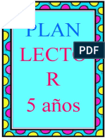 Plan Lector y Grafomotriz de 5 Años Junio 2022 x2