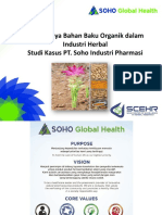 Pentingnya Bahan Baku Organik Dalam Industri Herbal 12 Juni 2020