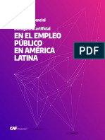 Impacto Potencial Del Uso de La Inteligencia Artificial en El Empleo Público en América Latina