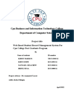 Table Done Proposal