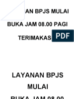 Hari Minggu Pelayanan Bpjs Libur