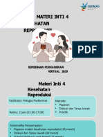 4b. Materi Kesehatan Reproduksi Dalam Bimbingan Perkawinan Online