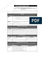 Procurement Management Plan: Project Title Date