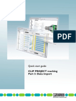 Quick Start Guide: CLIP PROJECT Marking Part 3: Data Import