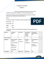 III°B ENSEÑANZA MEDIA Calendario Evaluaciones (Periodo 2)