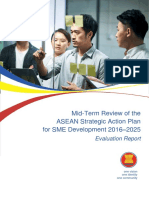 Mid-Term Review of The ASEAN Strategic Action Plan For SME Development 2016 - 2025