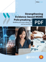 Policy Insight - Strengthening Evidence Based MSME Policymaking in ASEAN