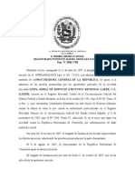 Sentencia Daños y Peejuicios Daño Moral, Impertinencia, Inconducencia