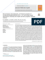 Journal of Molecular Liquids: R.G. Rodriguez, D.L. Baek, K. Orme, M.E. Case, R.V. Fox