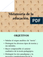 Metateoría Pedagógica