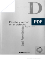 FERRER, Jordi. Prueba y Verdad en El Derecho (Pp. 55-78)