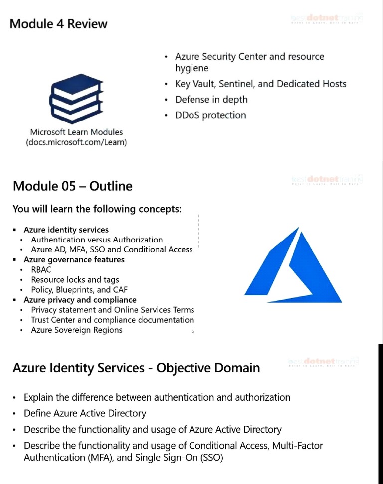 Azure Identity and Governance Guide | PDF | Regulatory Compliance ...