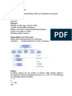 Values and Datatypes-1