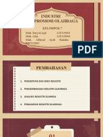 Industri Dan Promosi Olahraga