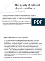 External Participant Contributor Unit - 04 (Chapter 12)