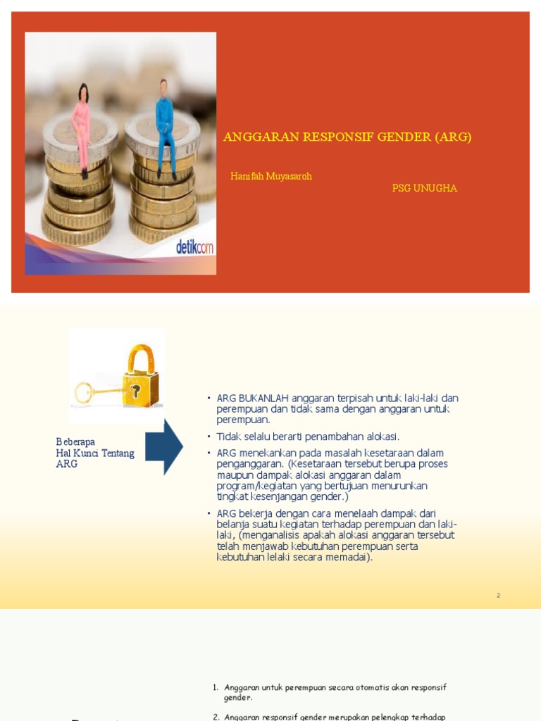 Anggaran Responsif Gender | PDF