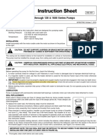 121 - 138 & 1600 Series Pumps