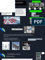 Centrifugación y Secado