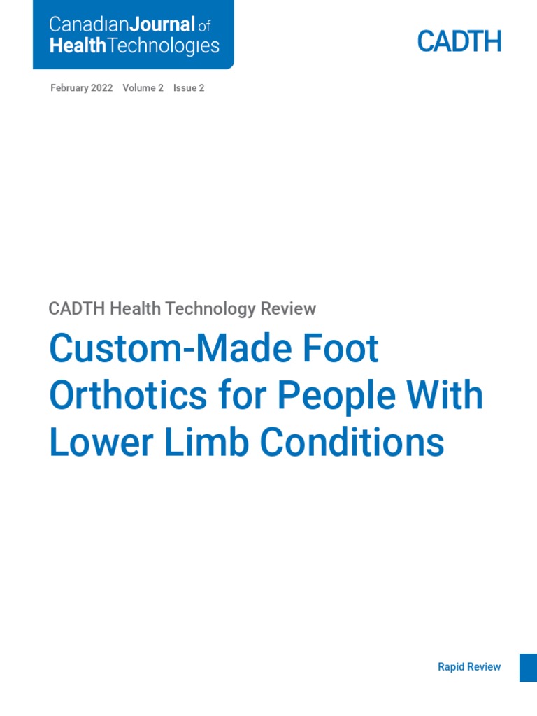 CustomMade Foot Orthotics For People With Lower Limb Conditions