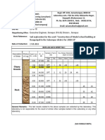 Soil Exploration For The Work "Construction of Model School Building at Dunguripali in The Subarnpur Distirct For 2018-19"