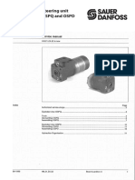 Steering Unit Ospq and Ospd: Service