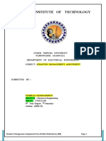 Disaster Management Assignment 2