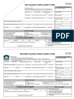 Pag-IBIG Enrollment Form