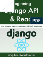 Beginning Django API With React Build