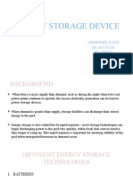 Energy Storage Device