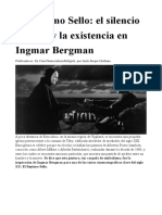 El silencio de Dios y las grandes interrogantes de Antonius en El Séptimo Sello de Ingmar Bergman
