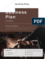 Woodworking Business Plan Example