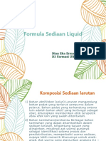 Formula Sediaan Liquid